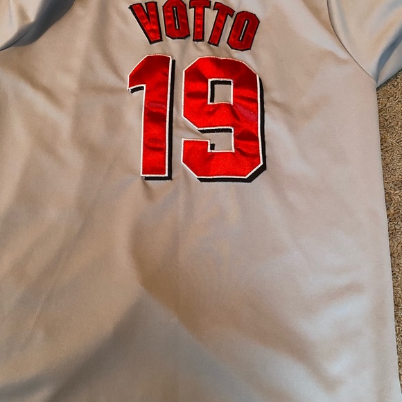 Cincinnati Reds Stitched Votto Jersey - Picture 3 of 4